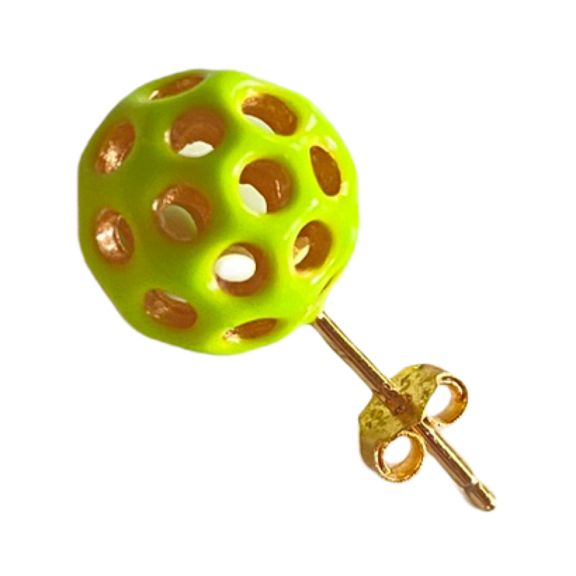 Pickleball Earrings - Green - sparrowpickleball