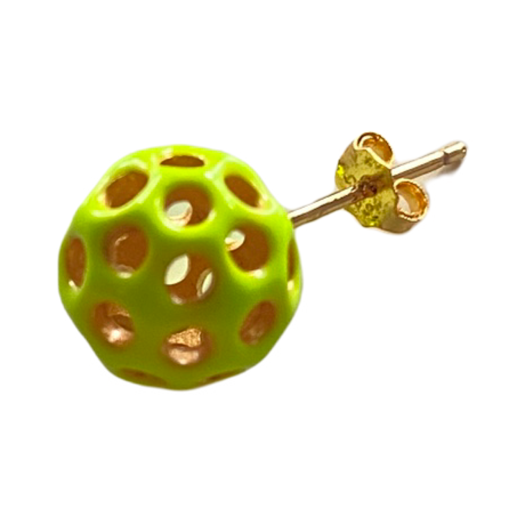 Pickleball Earrings - Green - sparrowpickleball
