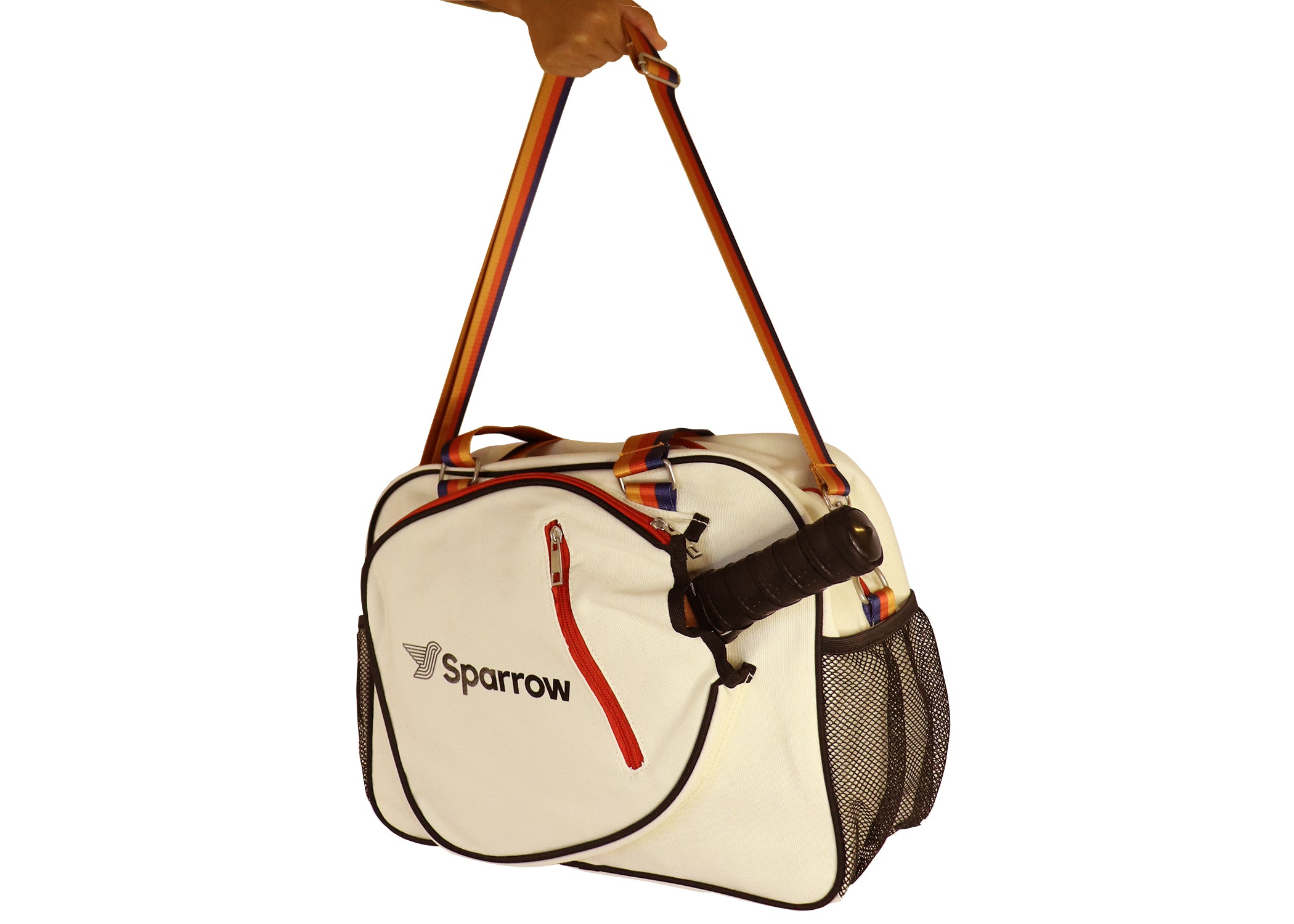 '-Classic Court Traveler- Pickleball Bag (Three Stripes) - sparrowpickleball