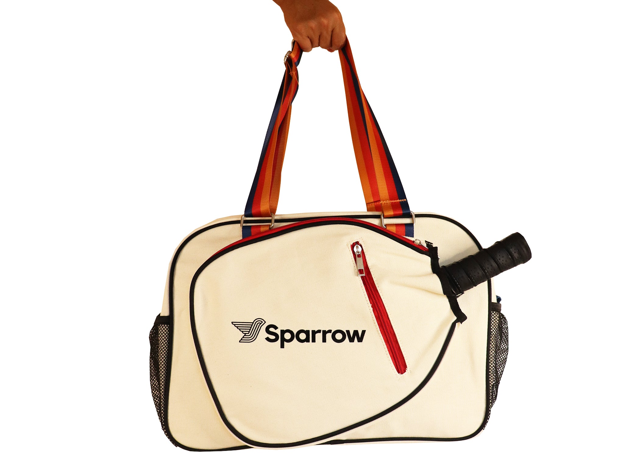 '-Classic Court Traveler- Pickleball Bag (Three Stripes) - sparrowpickleball